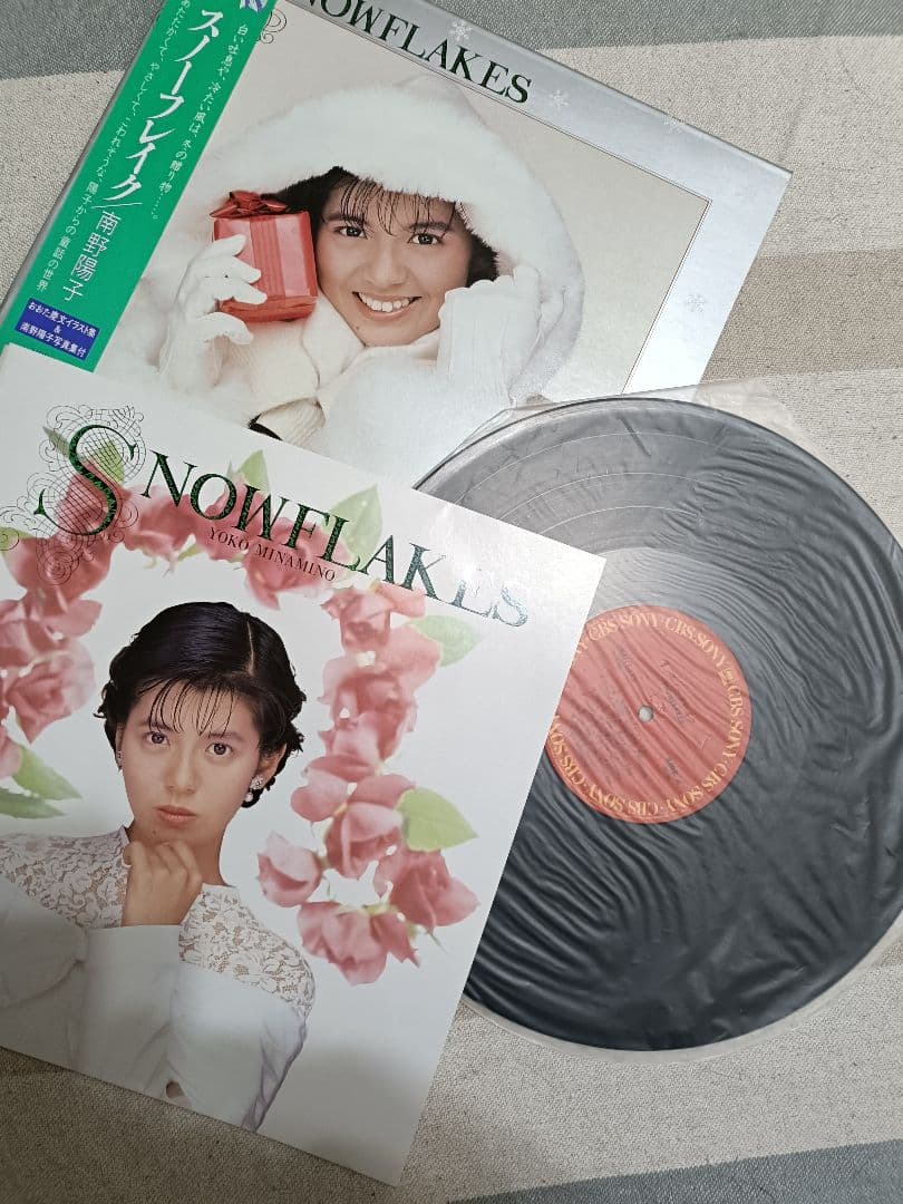 南野陽子さん　LPレコード2枚セットです。