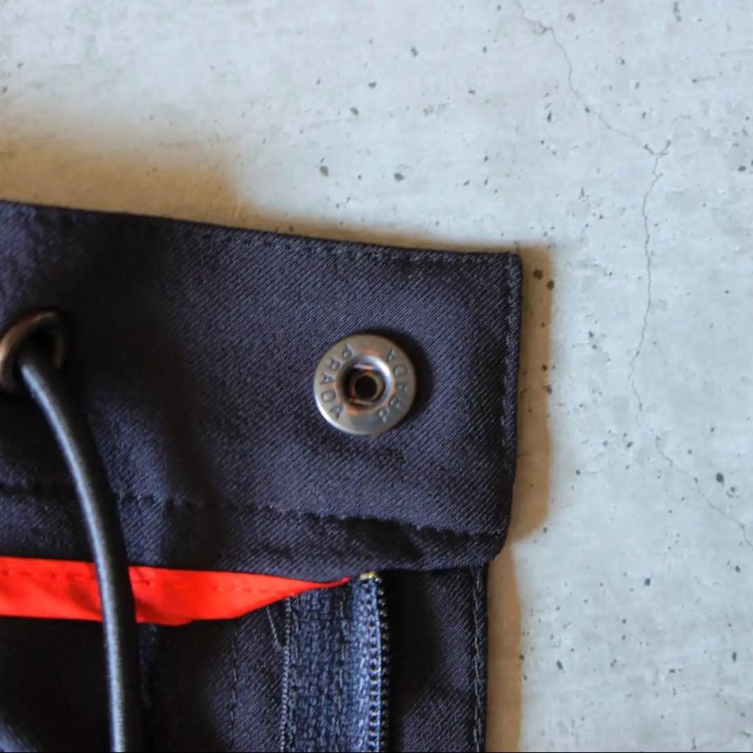 1999AW プラダスポーツ　サイドライン　リフレクター　ギミック　スラックス