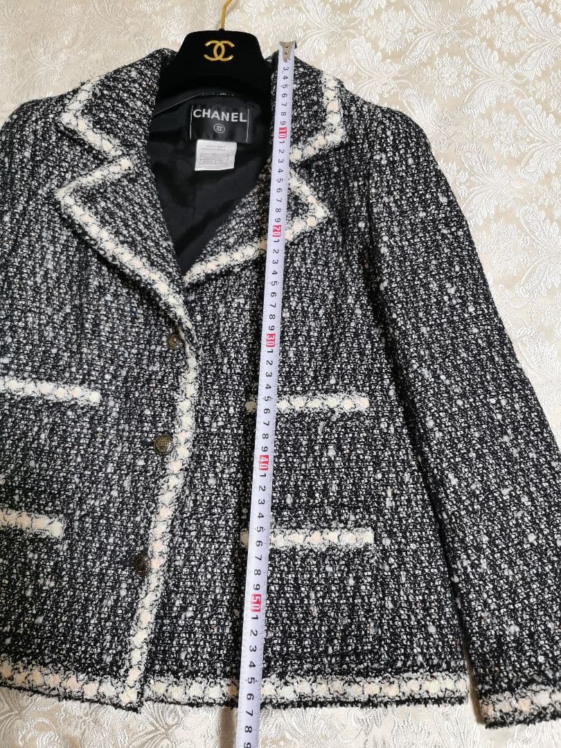 美品　シャネル　CHANEL　ツイード　ジャケット　05A 　サイズ　38