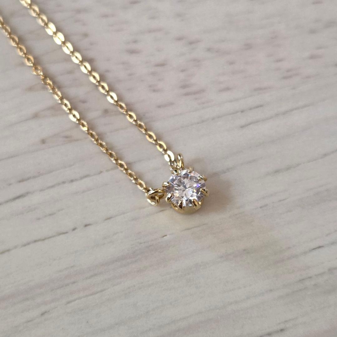 LANVIN en blue セサンパ馬蹄モチーフ2点セットネックレス ほぼ新品