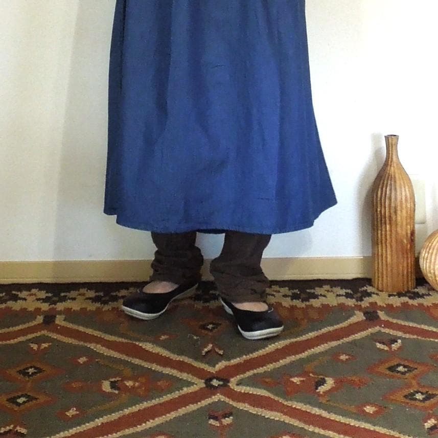 asana ヘンプコットン ヨガパンツ●草木染めパープル