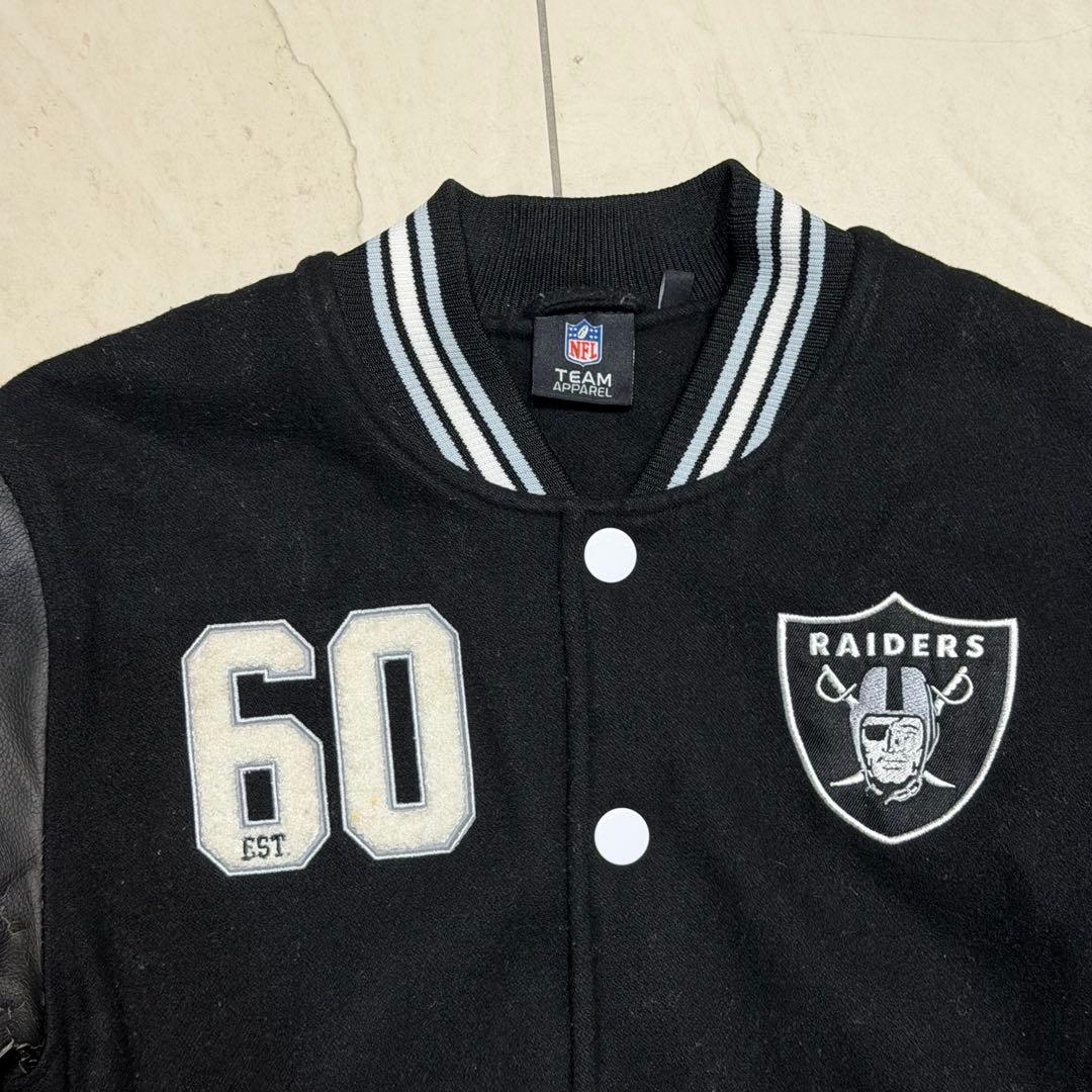 【古着】RAIDERS スタジャン オークランド