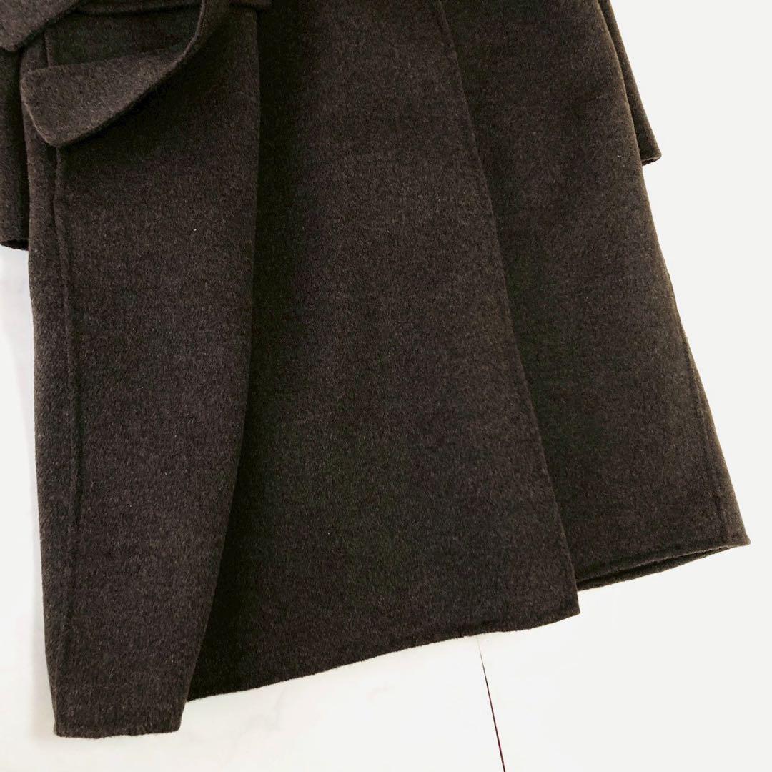 サイズ42✨️マックスマーラ クチートアマーノ　アンゴラ混　ベルト　ガウンコート