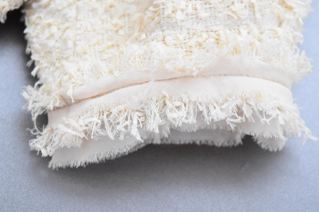 ・FOXEY・フォクシー・ツイード・ジャケット・半袖・