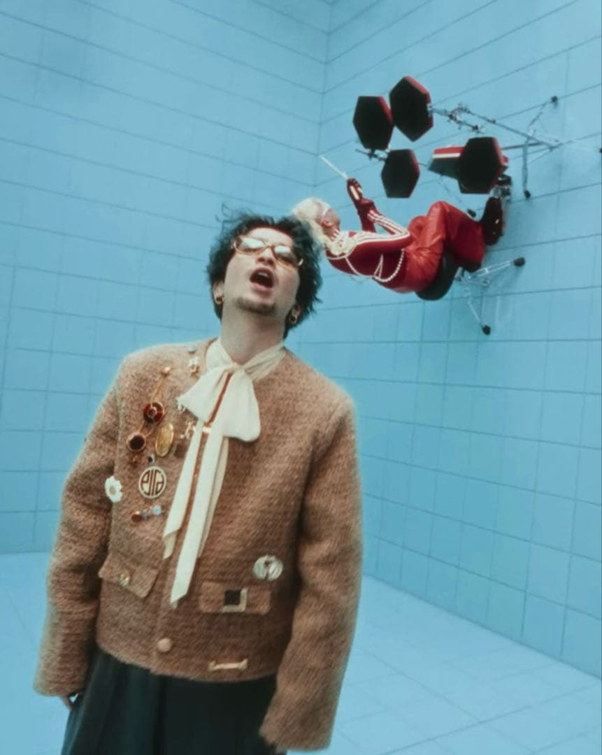 常田大希　ツイードジャケット