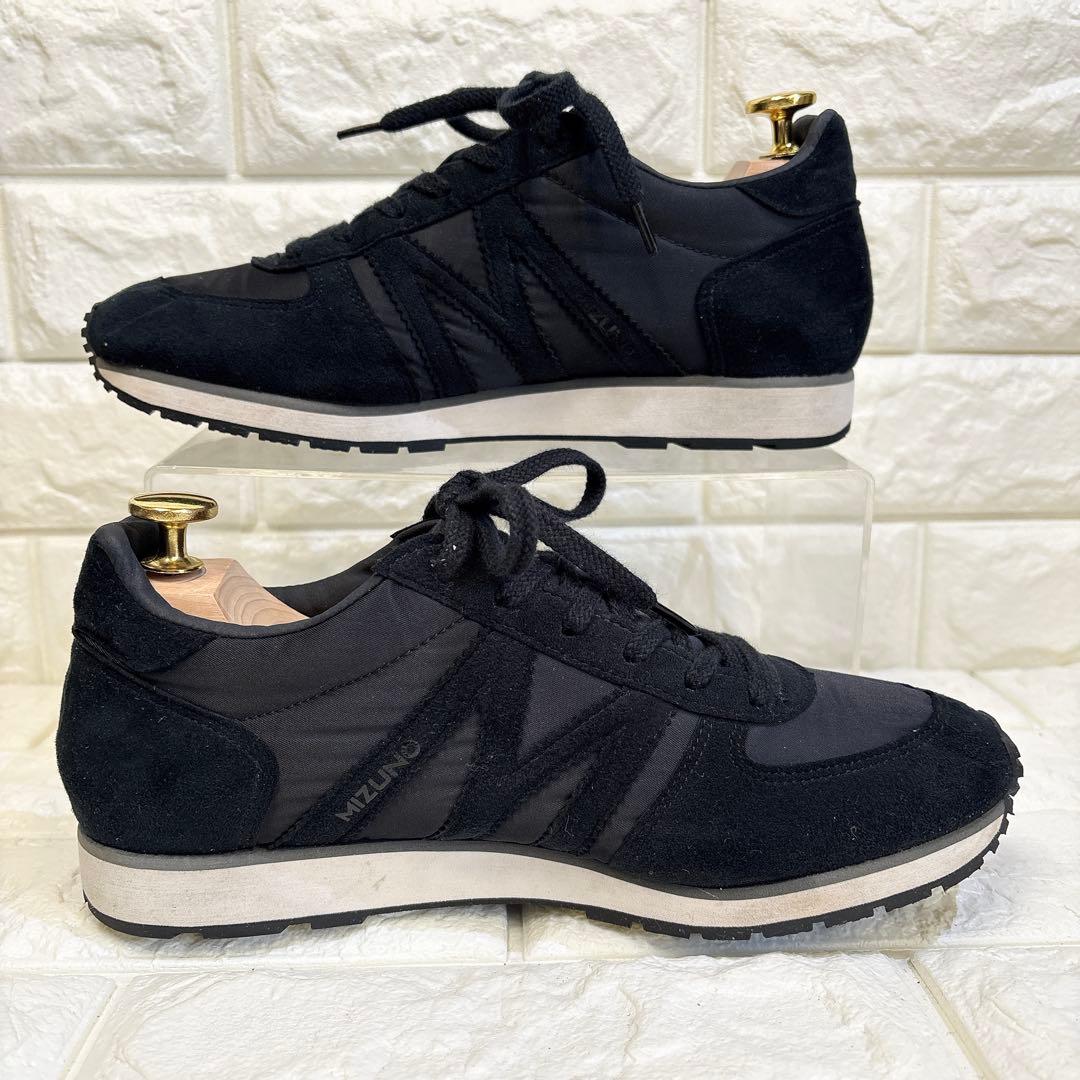 美品✨ ミズノ マーガレットハウエル ローカットスニーカー ブラック 24.5