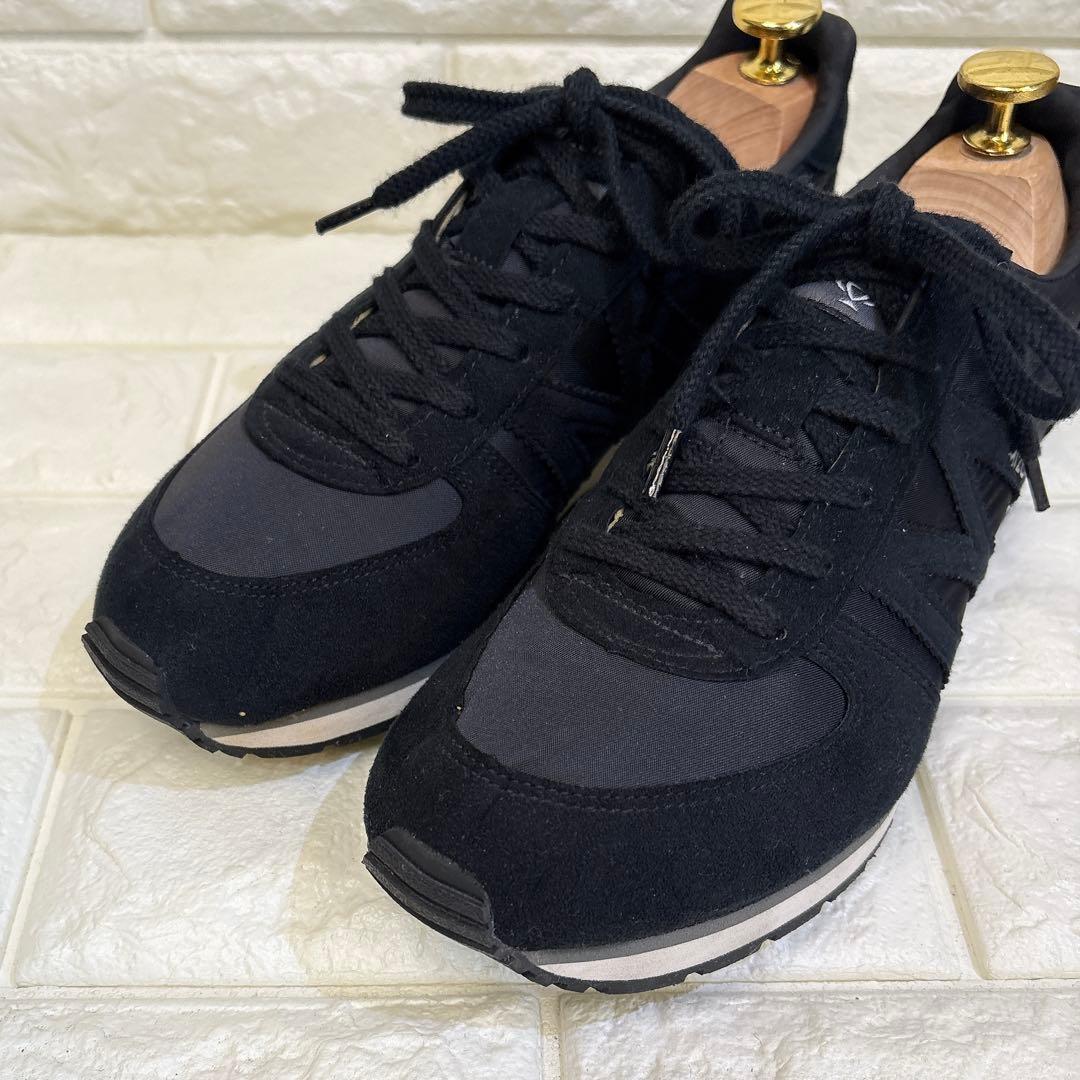 美品✨ ミズノ マーガレットハウエル ローカットスニーカー ブラック 24.5