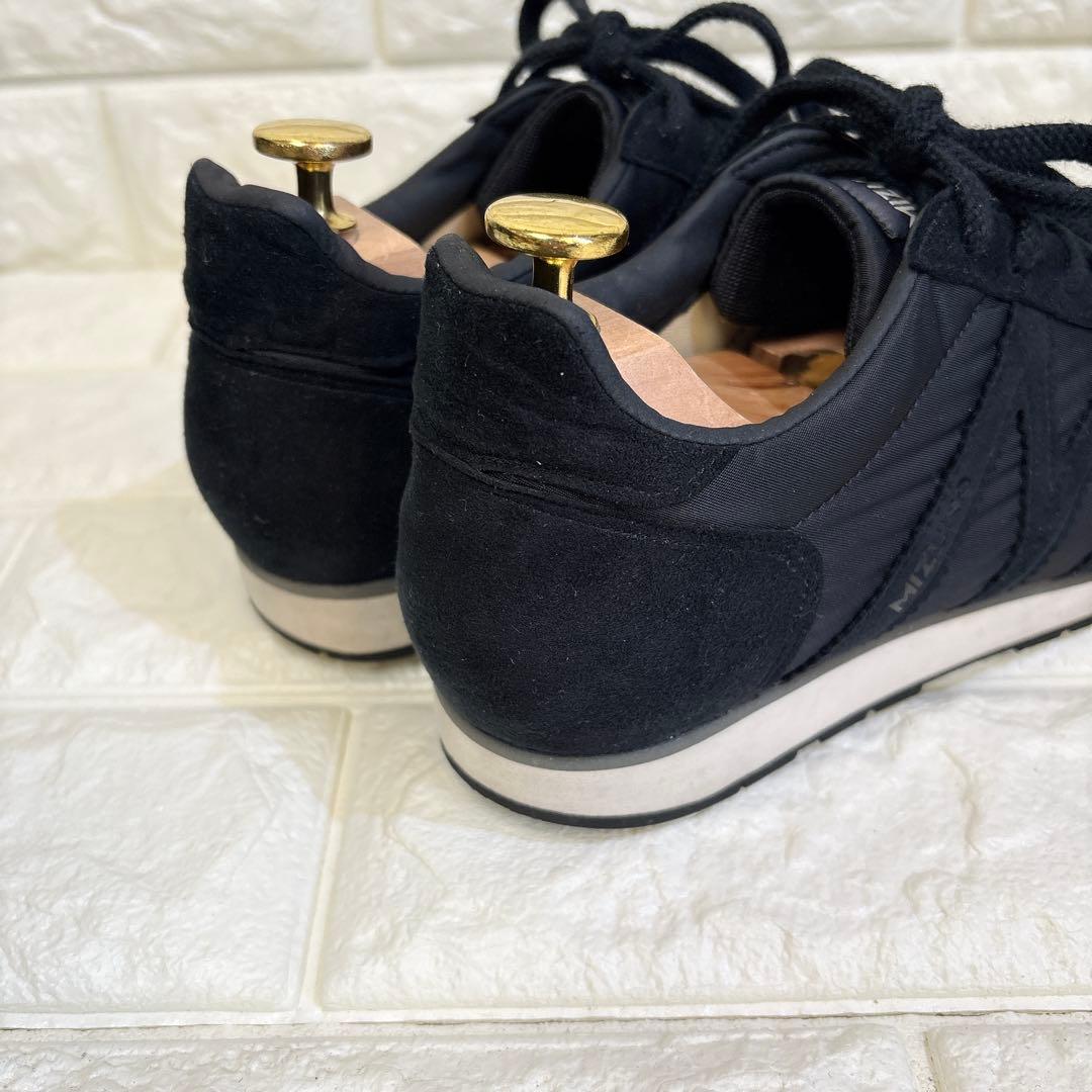 美品✨ ミズノ マーガレットハウエル ローカットスニーカー ブラック 24.5