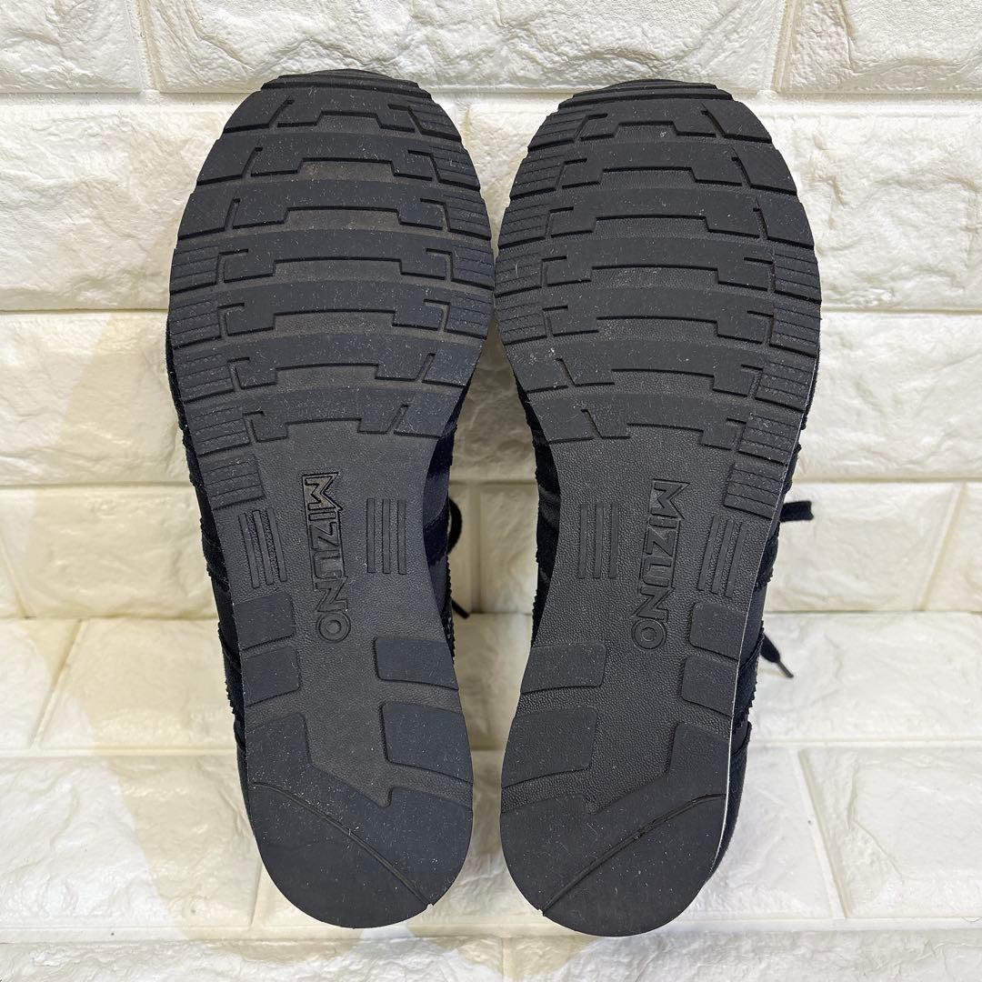 美品✨ ミズノ マーガレットハウエル ローカットスニーカー ブラック 24.5