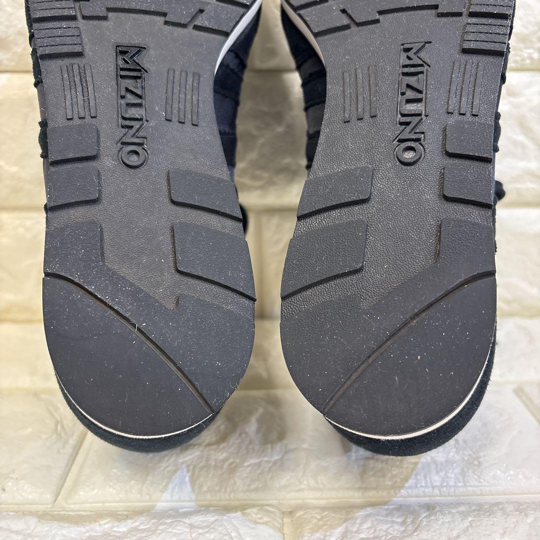 美品✨ ミズノ マーガレットハウエル ローカットスニーカー ブラック 24.5