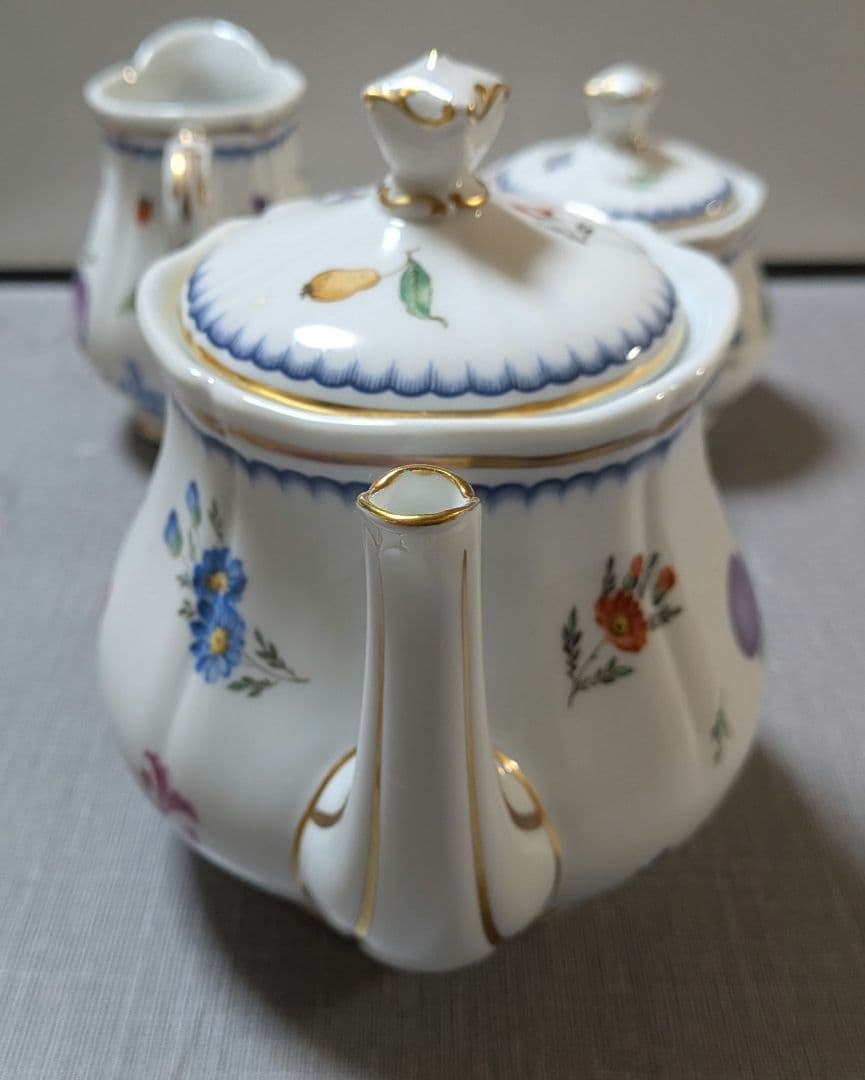 リチャードジノリ　イタリアンフルーツ　ティーセット