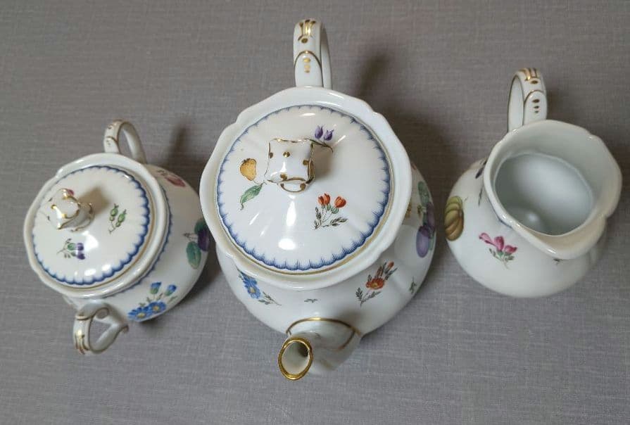 リチャードジノリ　イタリアンフルーツ　ティーセット