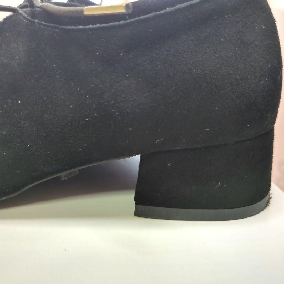 【極美品】今季最新 ブラック パンプス サイズ 23.5 ルタロン