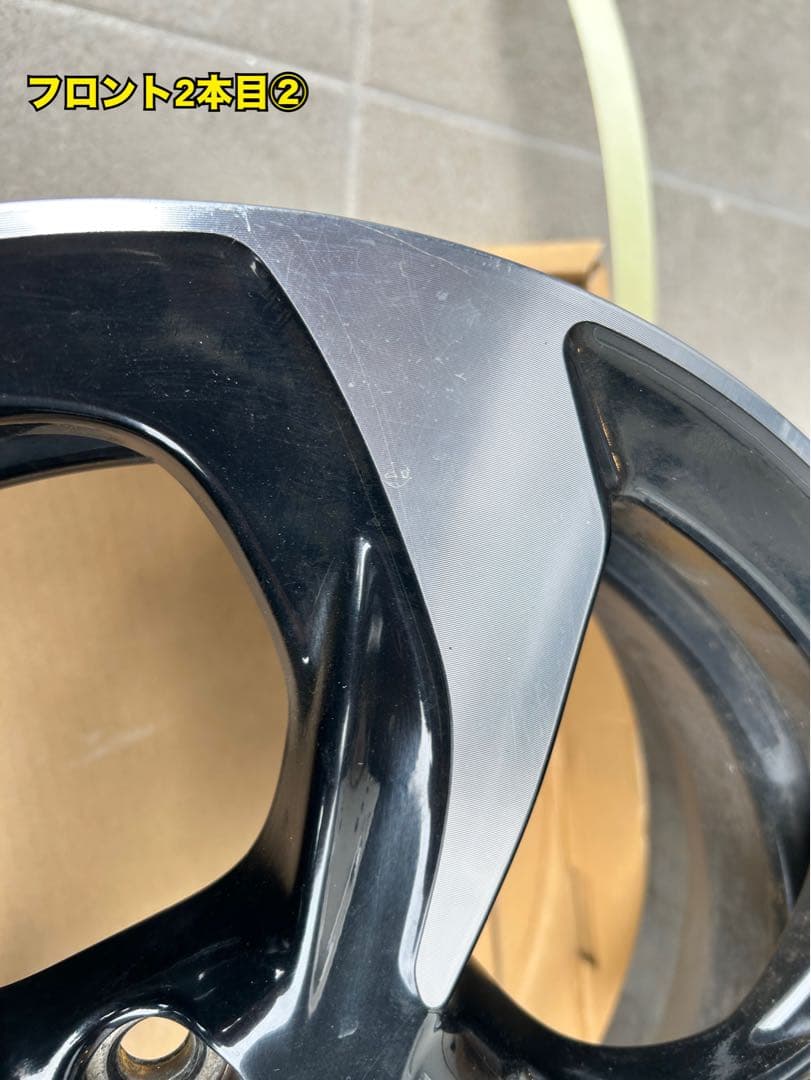 S660純正　フロントホイール2枚セット
