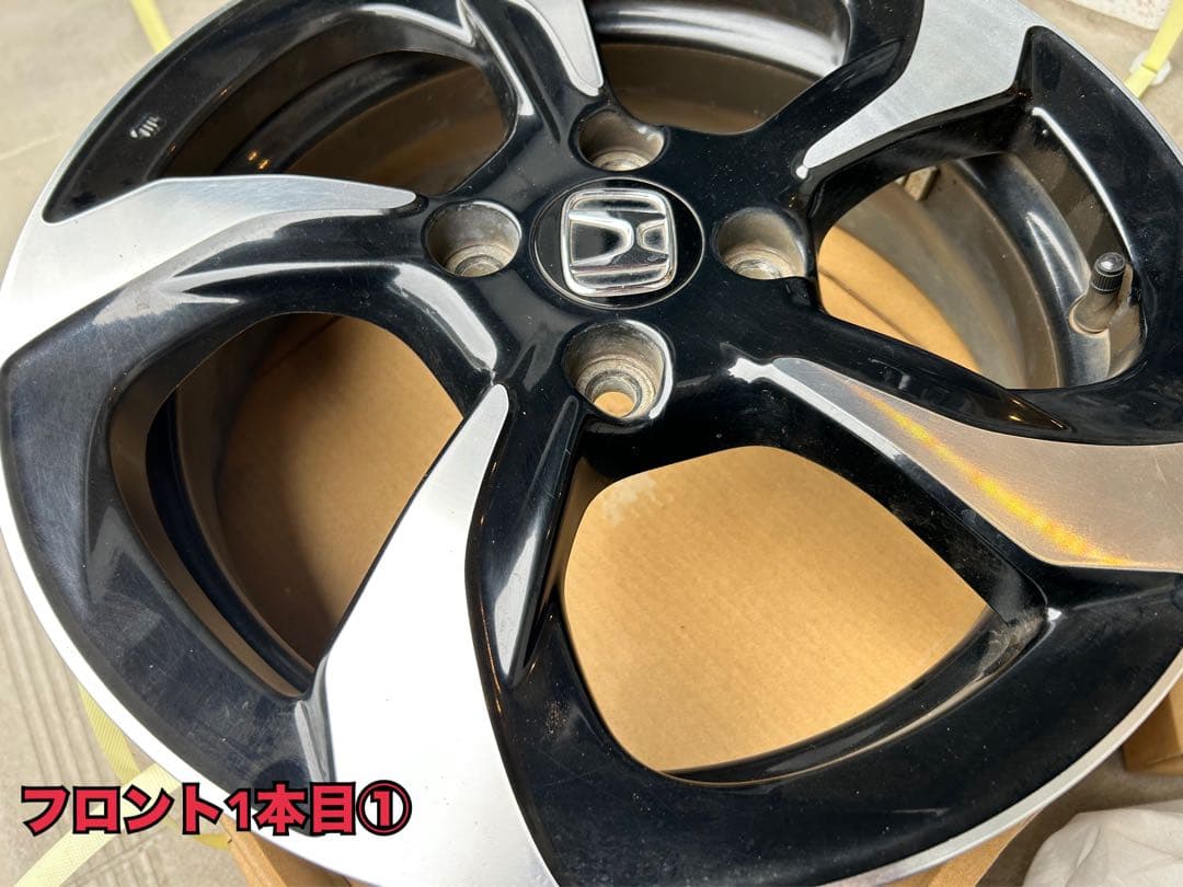 S660純正　フロントホイール2枚セット