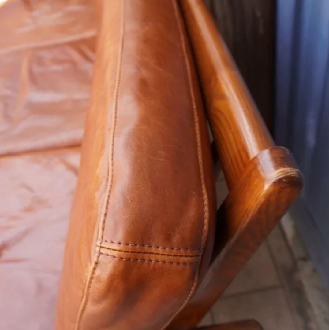 ACME Furniture(アクメファニチャー)DELMARレザー 3Pソファ