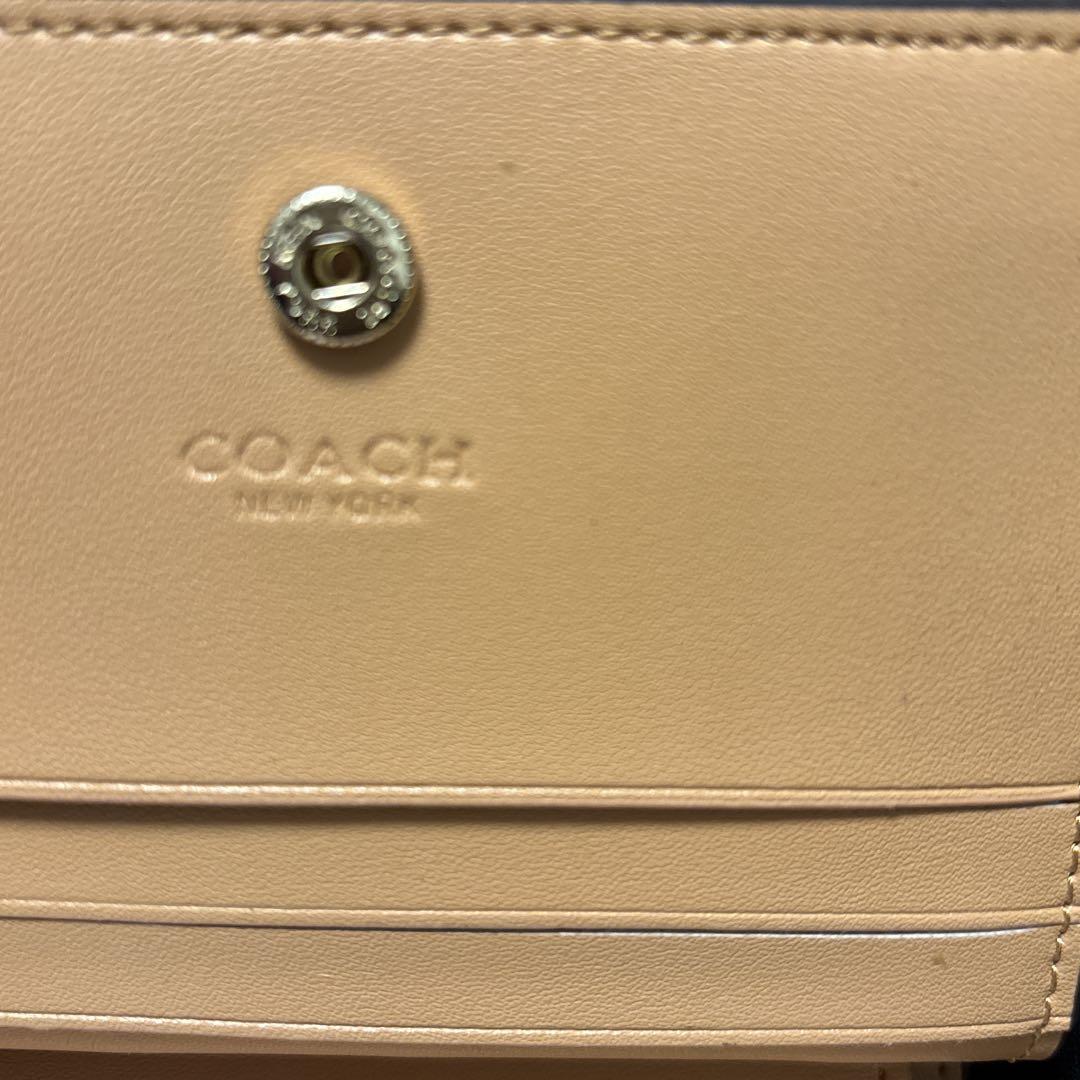 coach ラグジュアリー チャーム スナップ ラウンド ウォレット 財布