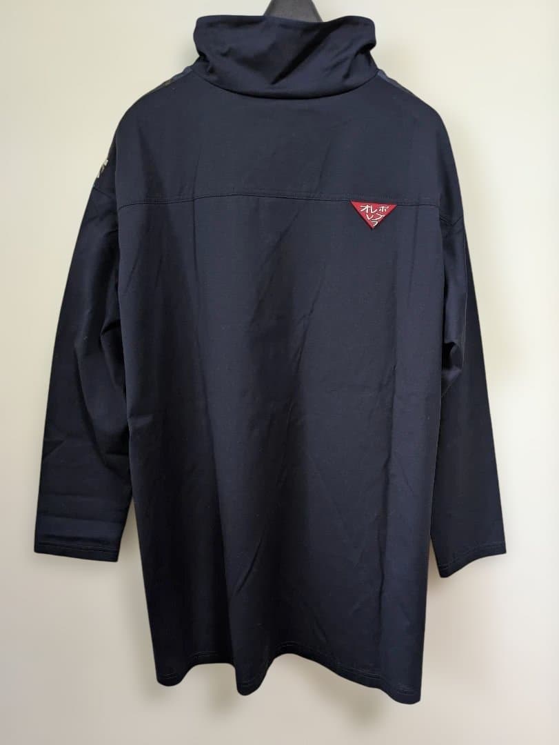 99mamaです。オレボレブラ♥️ぶたさんカラフル動物プリントネイビー