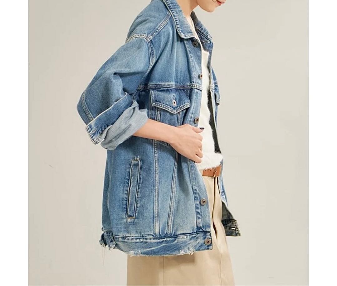 2024AW Plage Damaged デニムジャケット 38