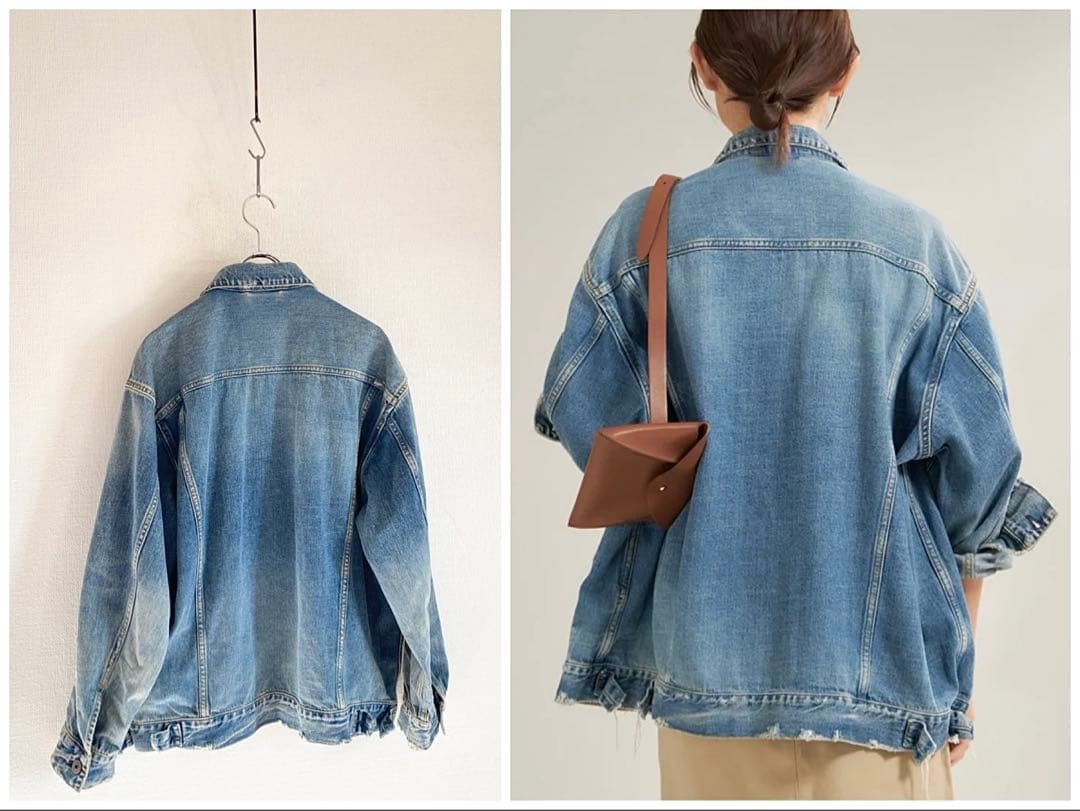 2024AW Plage Damaged デニムジャケット 38