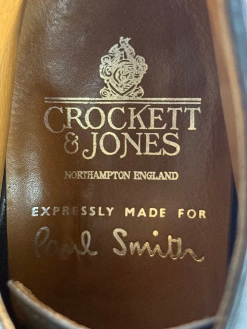 純正ツリー付　クロケット&ジョーンズ　コッツモア　8E　ブラック　チャッカブーツ