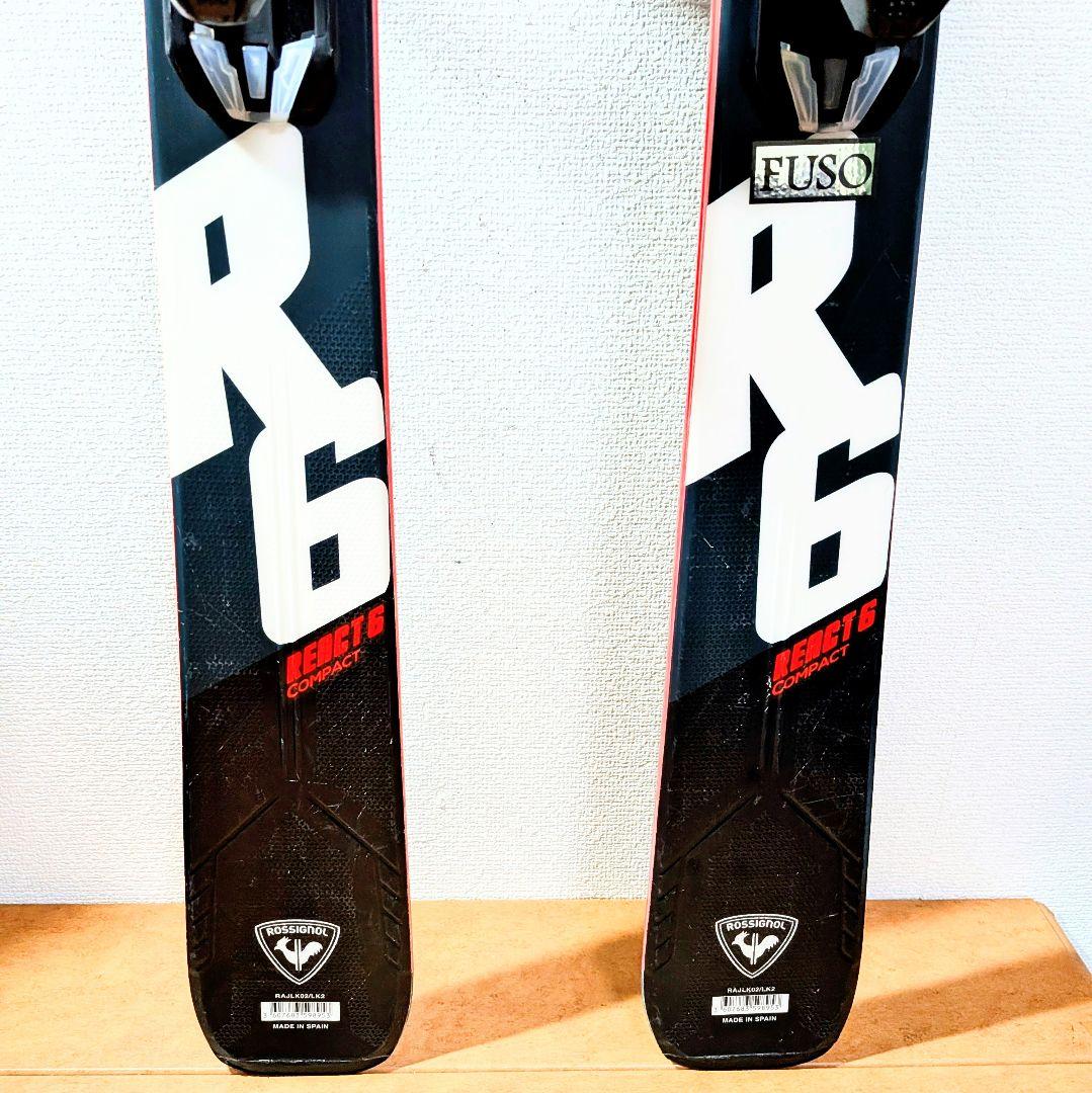 163cm Rossignol React 6 R6 21/22 スキー板