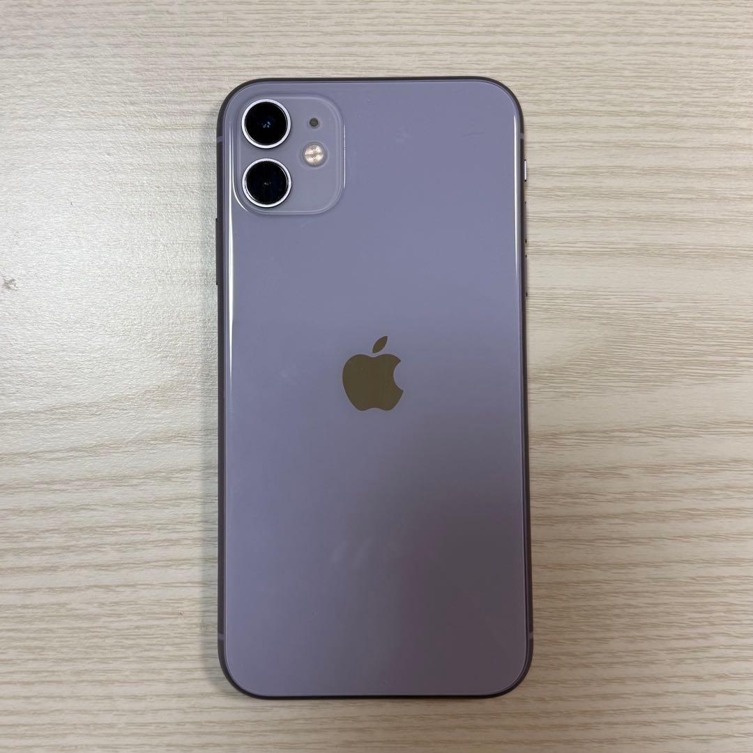 【値下中】iPhone11 パープル 64GB 即日発送 SIMフリ－