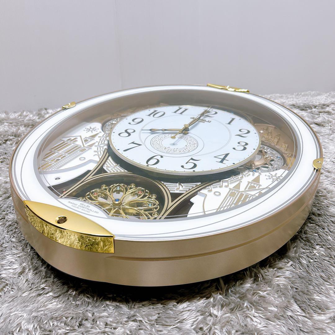 rhythm リズム カラクリ時計 壁掛け時計 4MN509RH 廃盤品