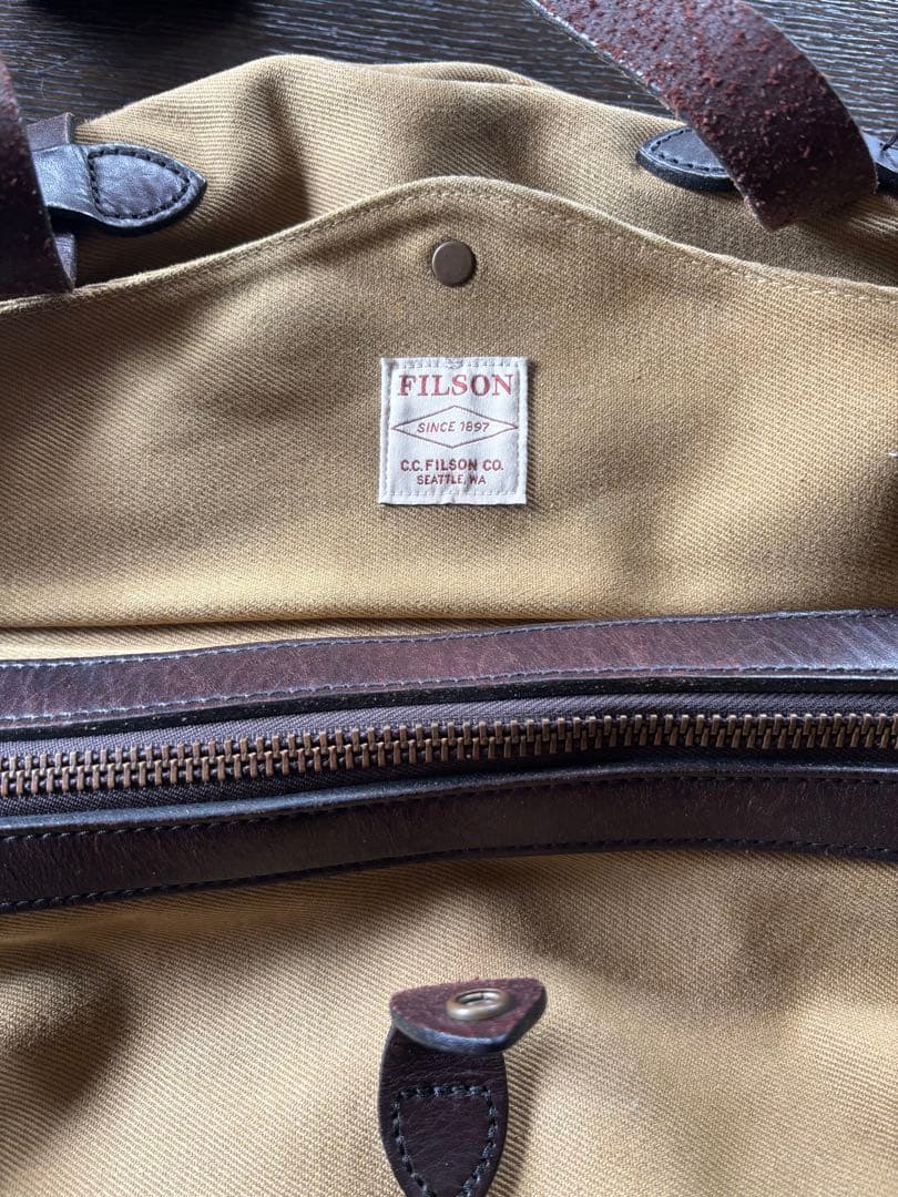 フィルソン Filson ミディアム ダッフルバッグ　M ショルダーベルトあり