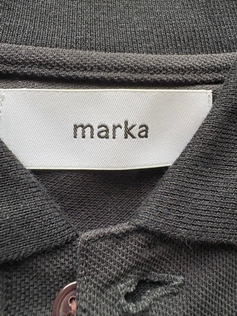 MARKA 1B POLO BLACK ポロシャツ 24SS サイズ２
