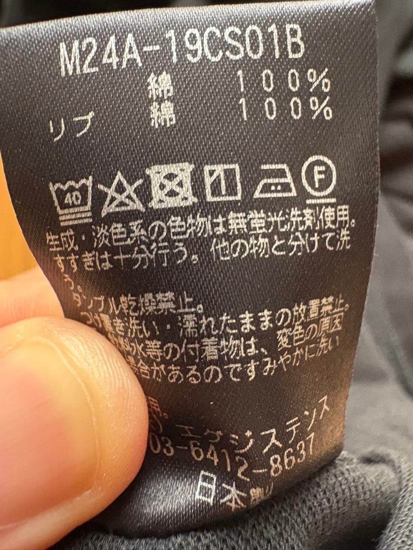 MARKA 1B POLO BLACK ポロシャツ 24SS サイズ２