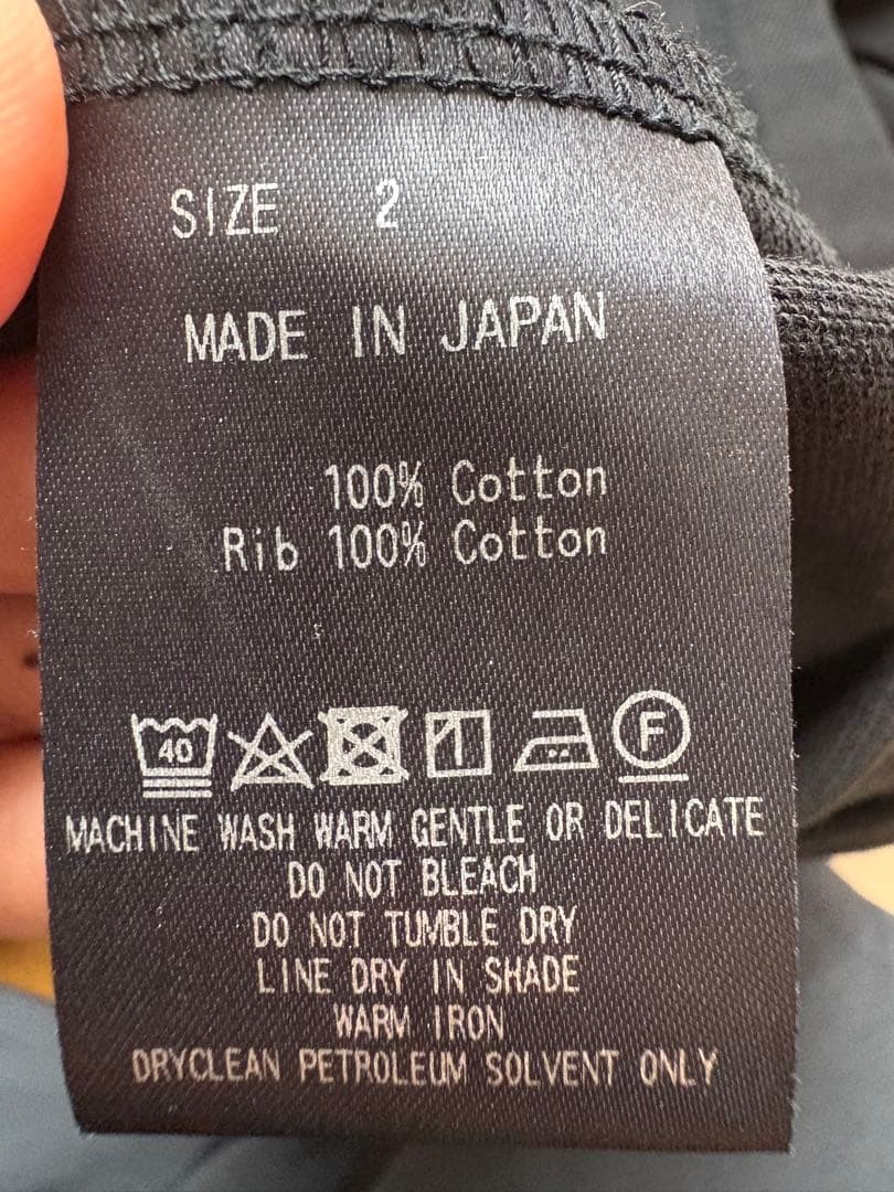 MARKA 1B POLO BLACK ポロシャツ 24SS サイズ２