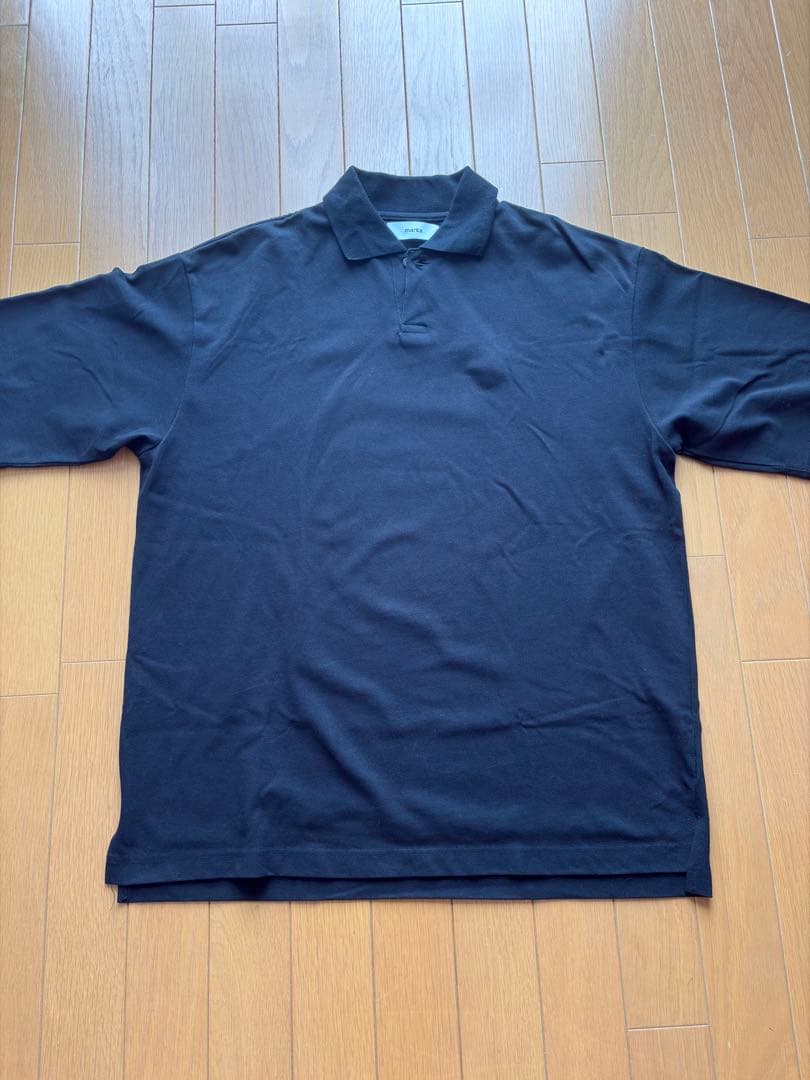MARKA 1B POLO BLACK ポロシャツ 24SS サイズ２