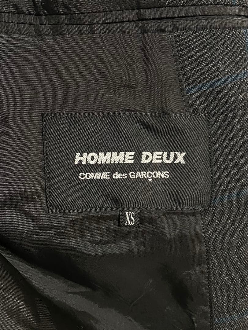 コムデギャルソンオムドゥ　チェックジャケット