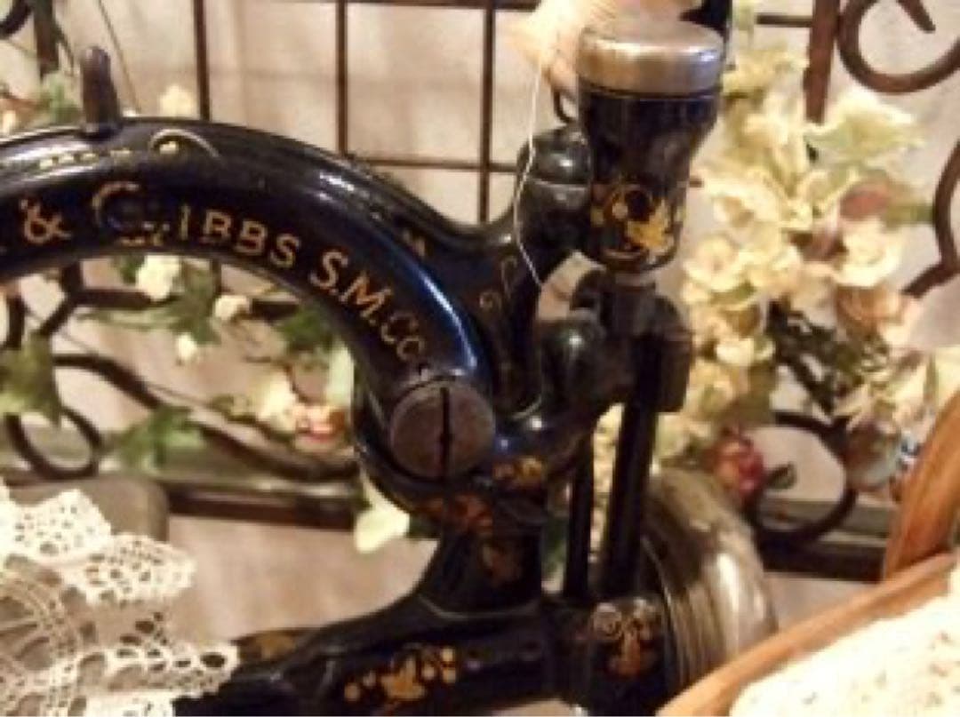 その他 Antique Sewing Machine Wilcox & Gibbs