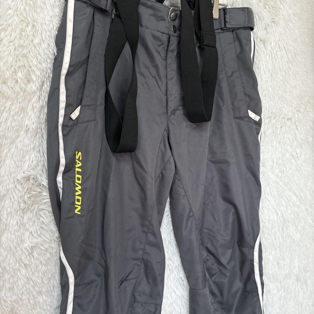 サロモン スキーウェア ブラック　Oサイズ　大きめ　スノーボード　セットアップ
