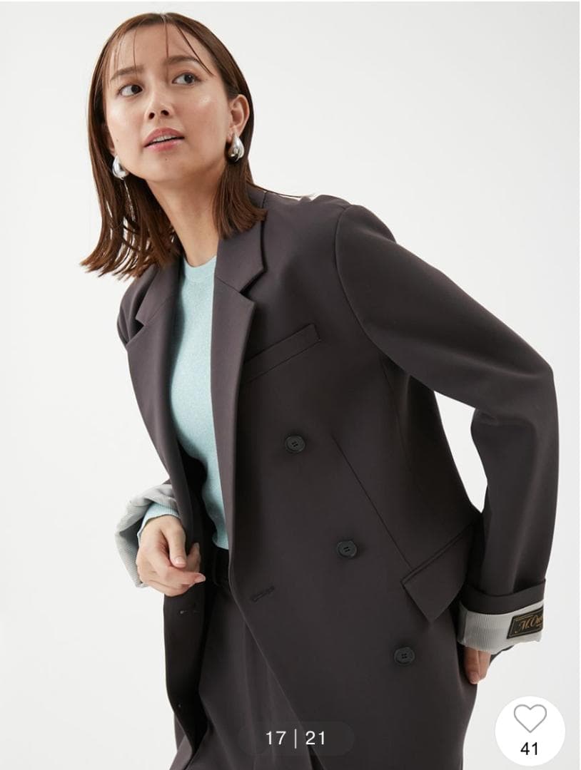 【新品未使用】今期新作！MilaOwen(ミラ オーウェン)ジャケット