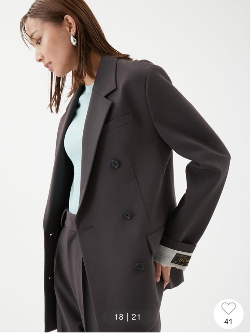 【新品未使用】今期新作！MilaOwen(ミラ オーウェン)ジャケット