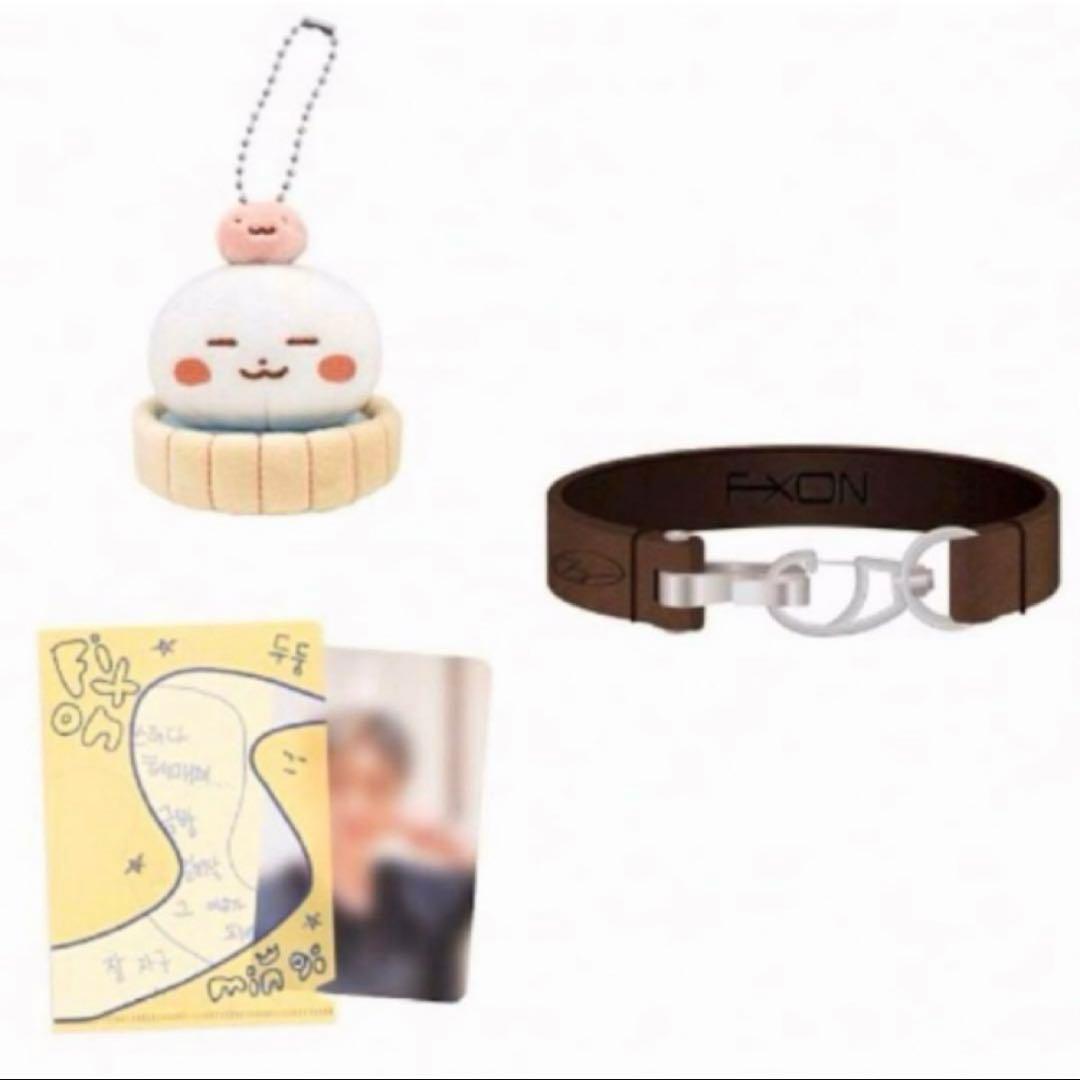 新品未開封 ATEEZ ミンギ センイル MD ブレスレット キーリング トレカ