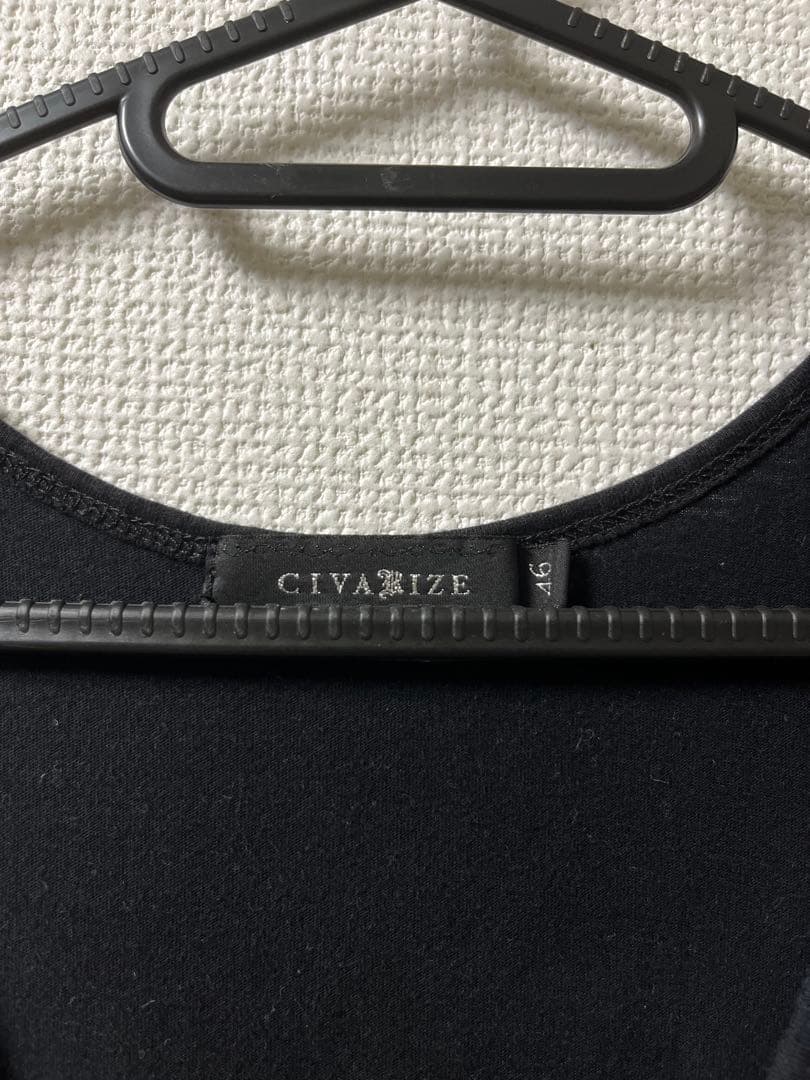 civarize アシンメトリック タンクトップ 46 クラッシュ