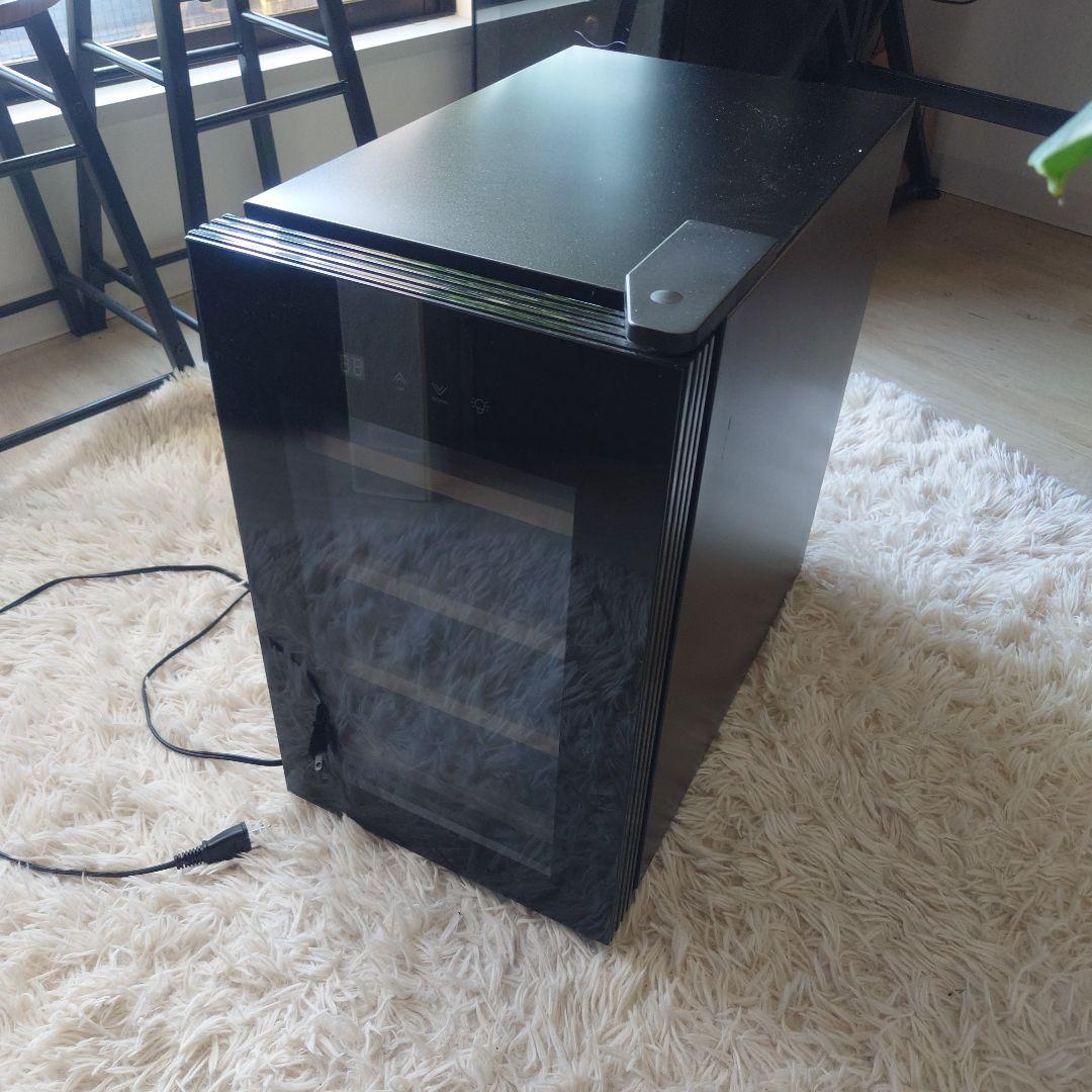 PlusQ ワインセラー BWC-008P ブラック 8本収納