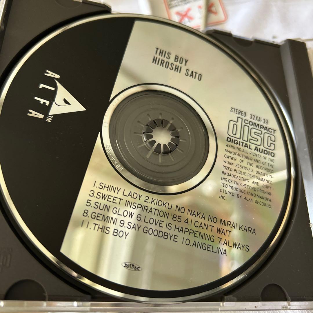 レア　佐藤博 THIS BOY ディス・ボーイ 32XA-39