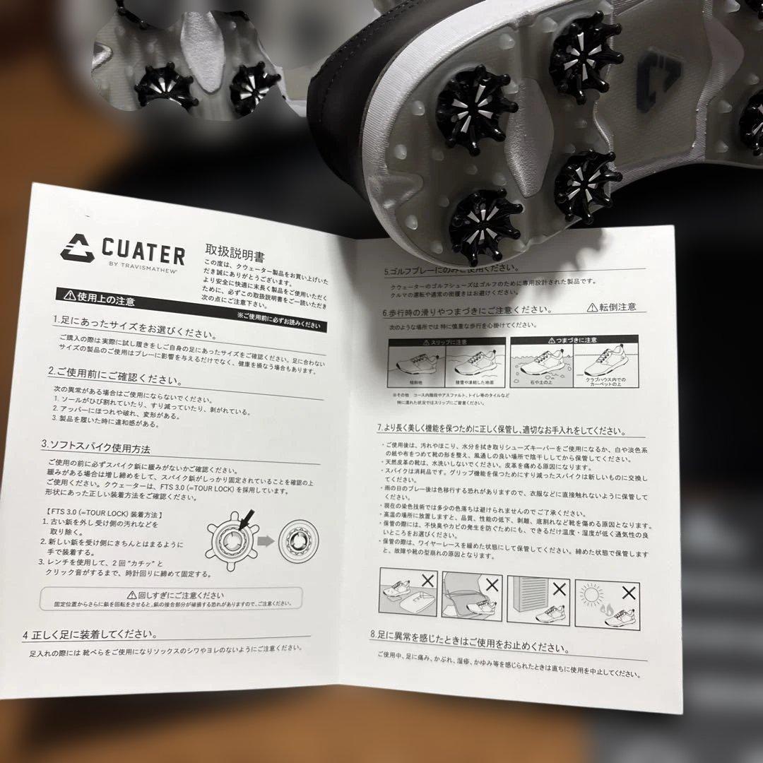 クウェーター CUATER THE LEGEND ゴルフシューズ