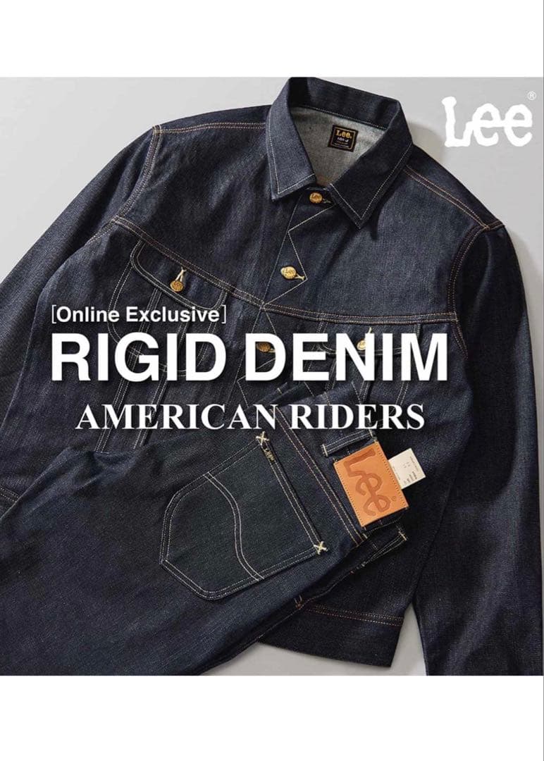 Lee 101J 101Z セットアップ ワンウォッシュ 未使用