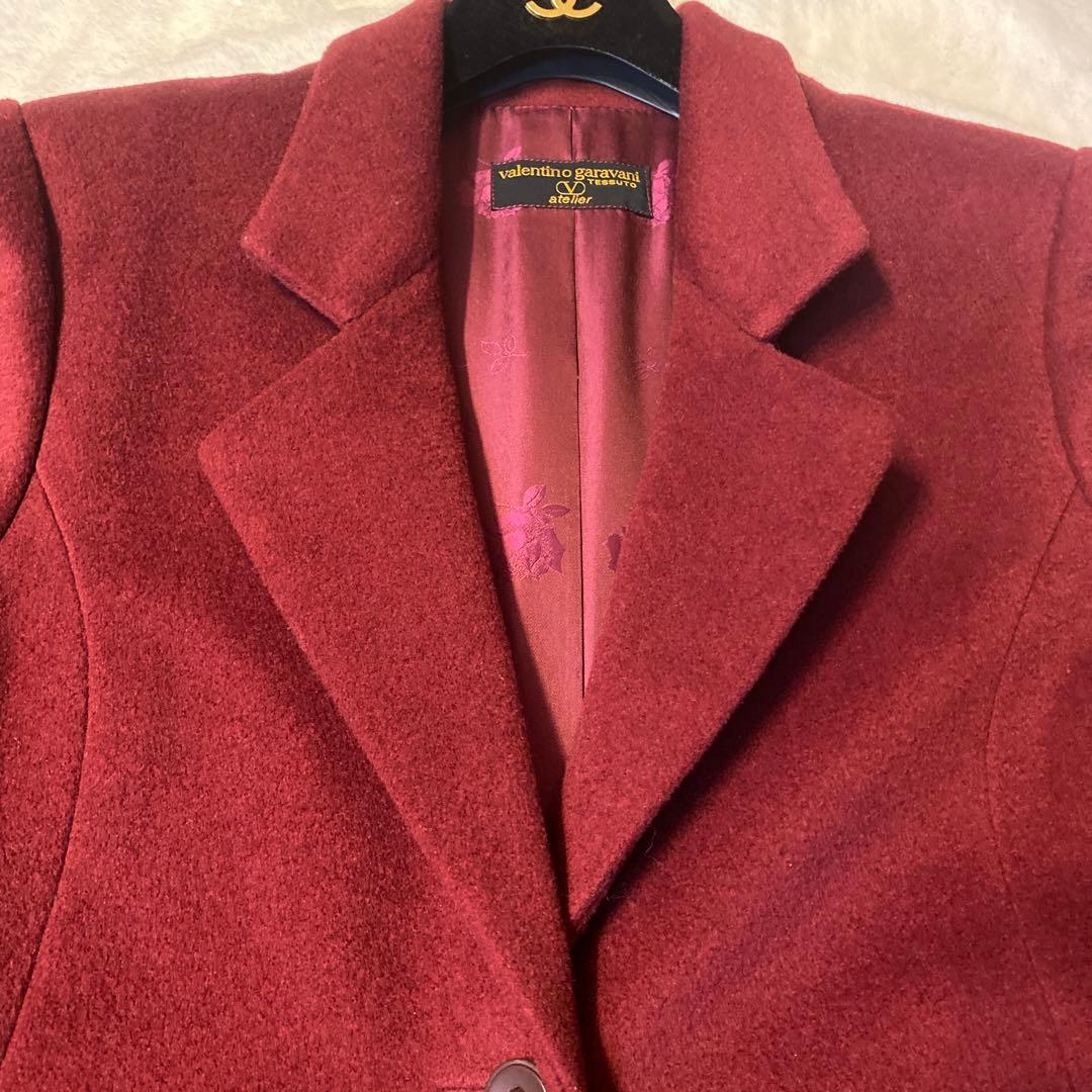 valentino garavani ウールチェスターコート