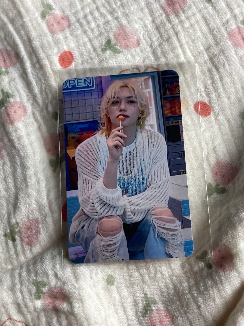 Straykids フィリックス KARMA JYP 購入特典 JAPANトレカ