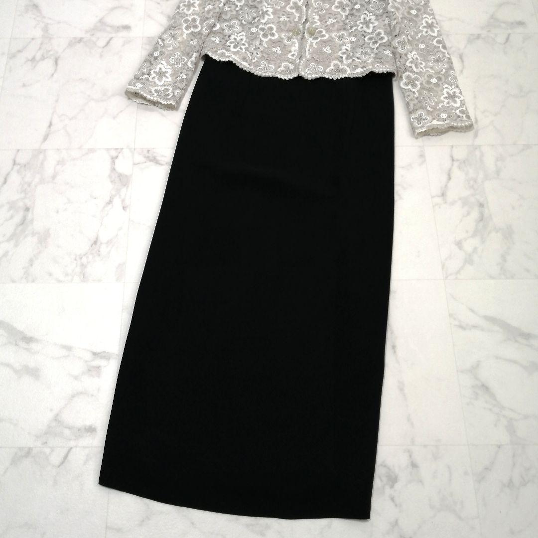 極美品✨ ソワール ドルチェ　マザードレス　セット　総レース　マキシ　11　高級