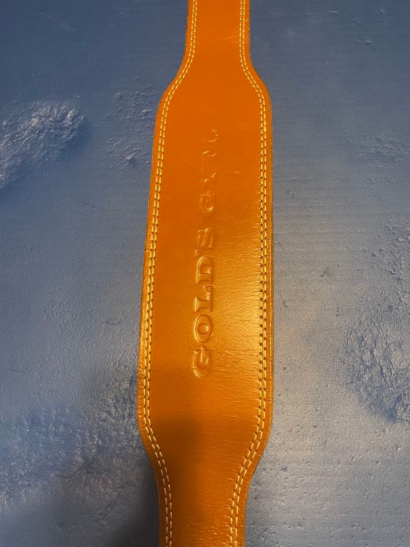 GOLD'S GYM プロレザーベルト　Mサイズ