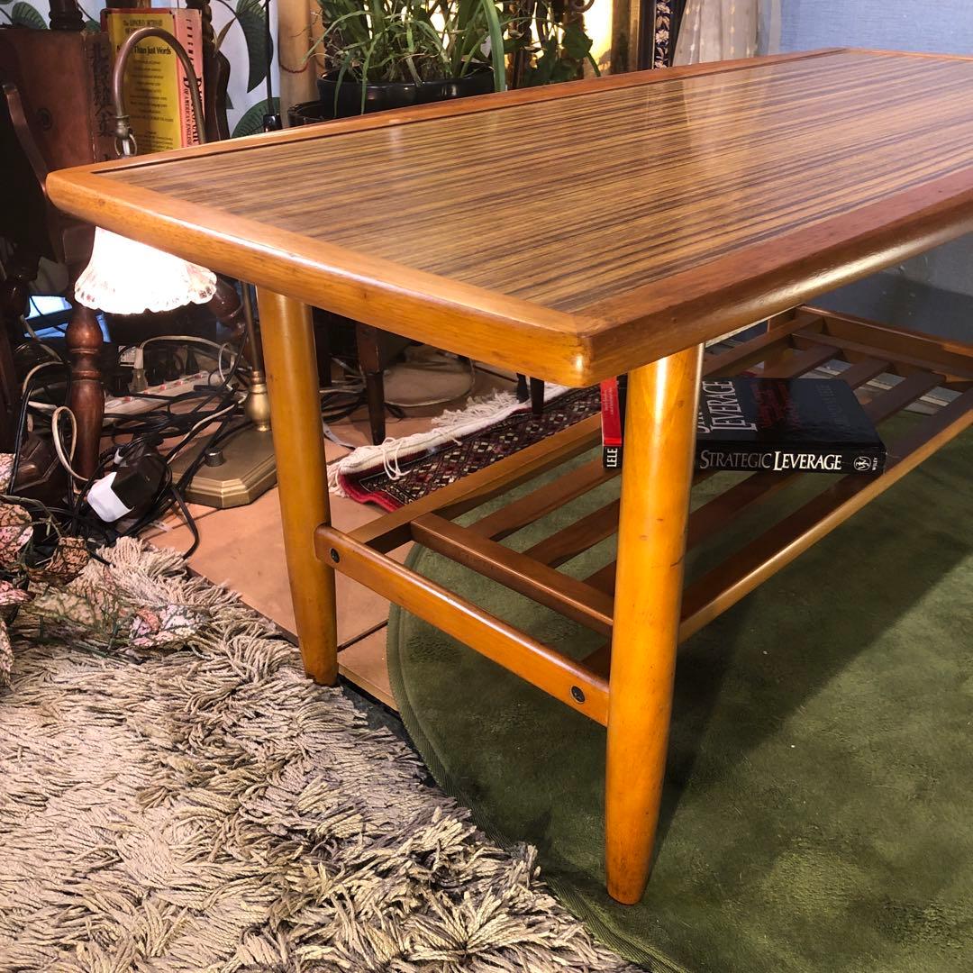 カリモク60 当時物　リビングテーブル