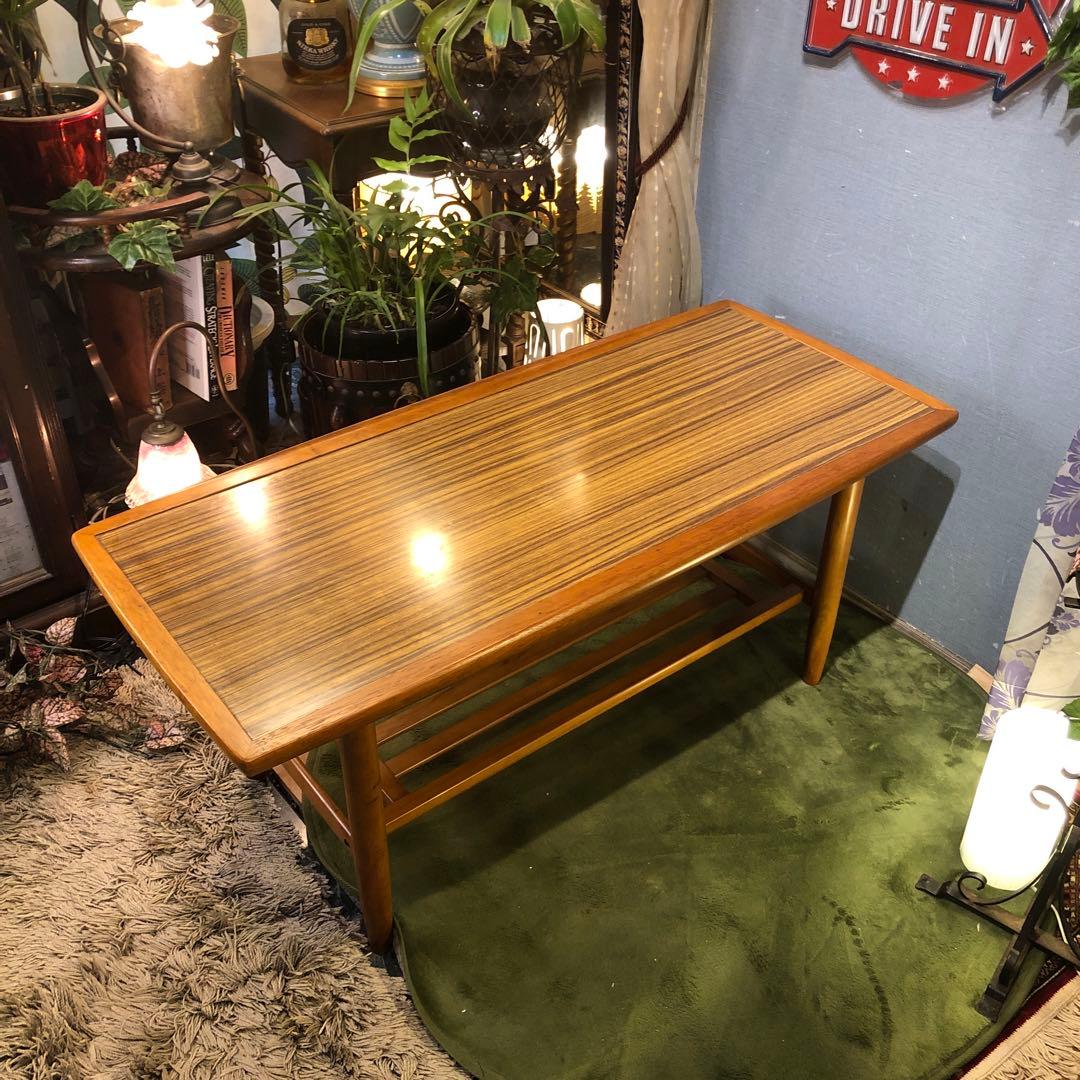 カリモク60 当時物　リビングテーブル